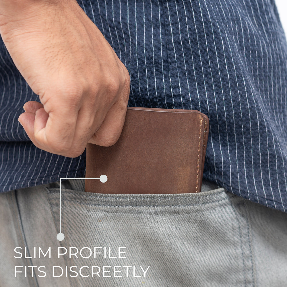 Foundry vertical bifold leather wallet, photo 10