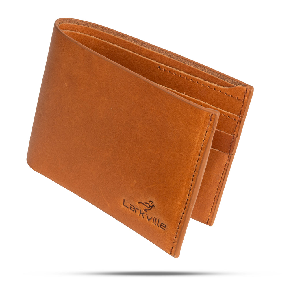Heritage Bifold full grain leather wallet in Natural, photo 1