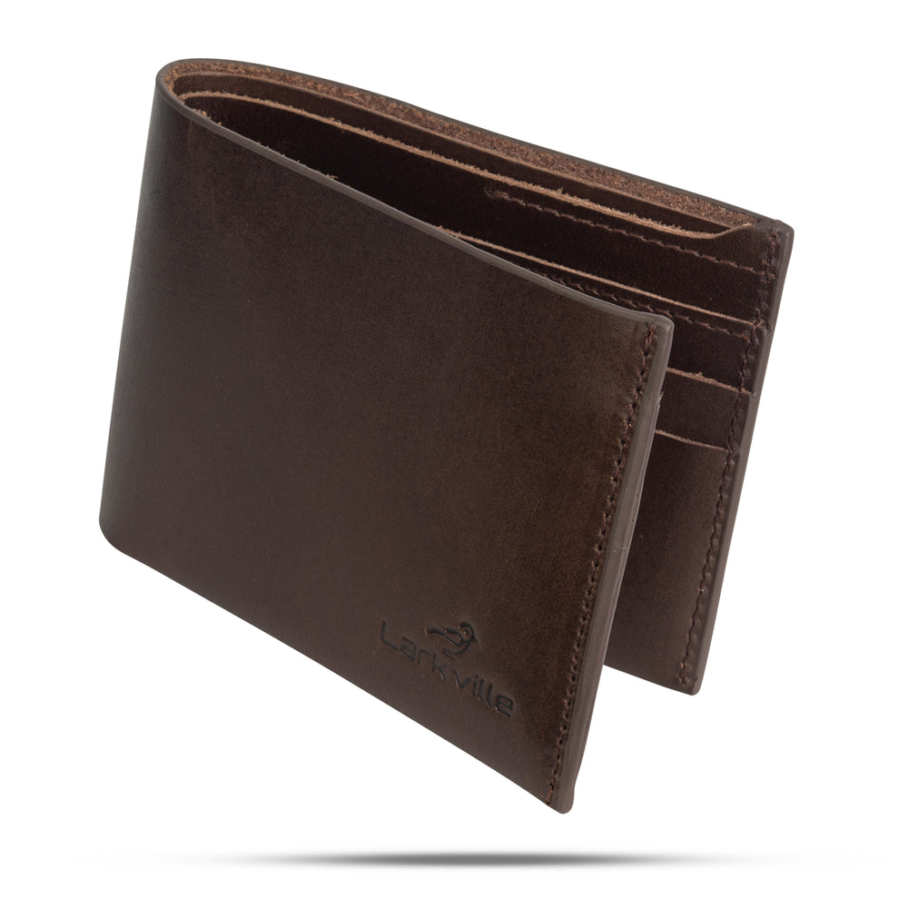 Heritage Bifold full grain leather wallet in Nut Brown, photo 1
